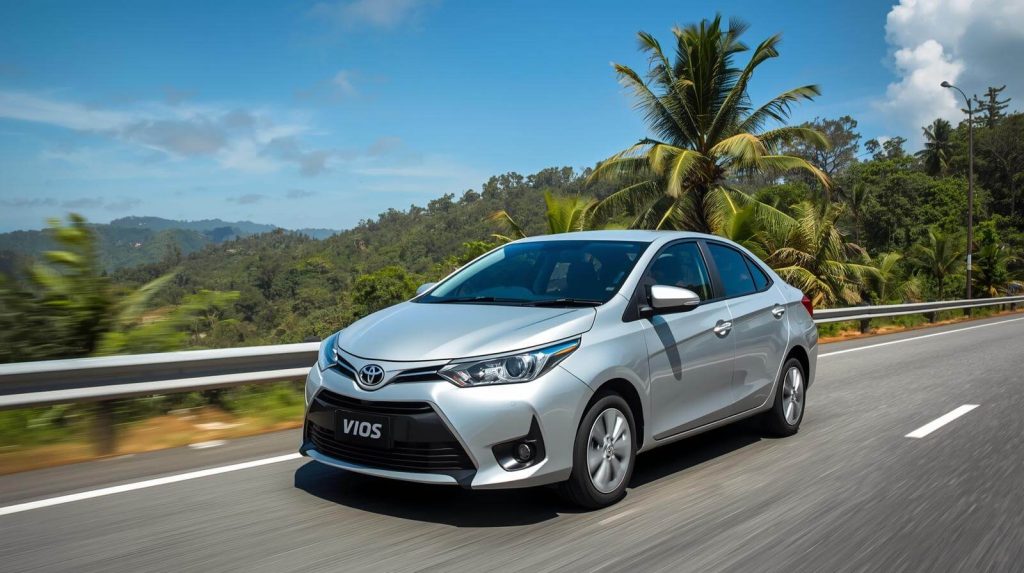 bohol travel and add a toyota vios on the road